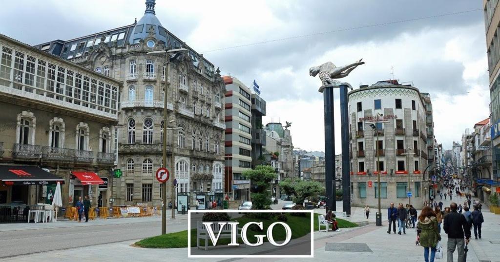 Apartamento Vacacional En Playa Del Vao - Corujo Vigo Kültér fotó